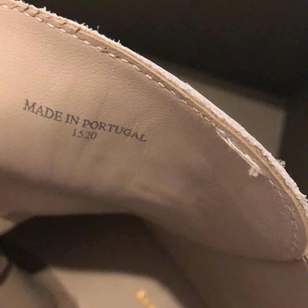 New All Saints Lira Hiking White Boots - Picture 7 of 8